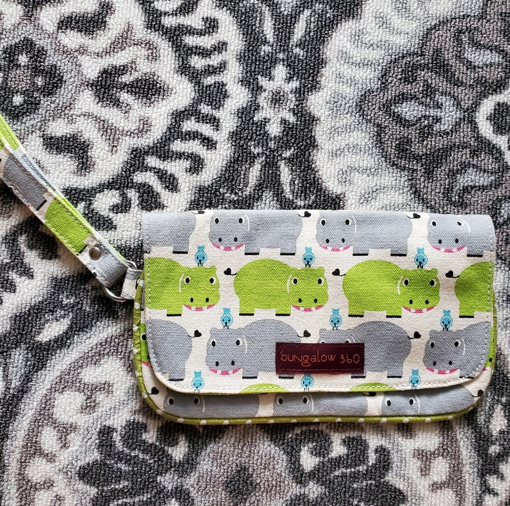 Bungalow 360 Cotton Canvas Clutch